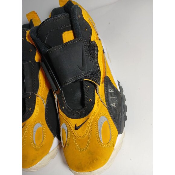 Nike Air Zoom Turf Jet 97 Men's Size [9.5] Black Yellow Retro Training Shoes - Picture 3 of 10